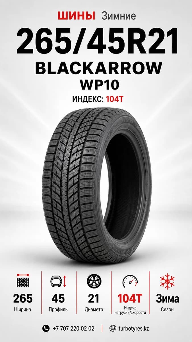 Blackarrow BlackArrow/ 265/45R21 104T WP10 265/45 R21