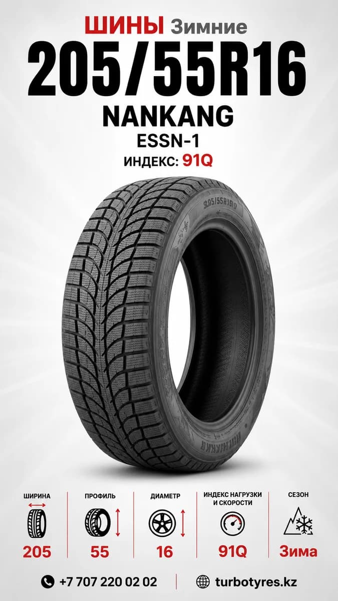Nankang Nankang/ 205/55R16 91Q     ESSN-1  L Nankang 205/55 R16