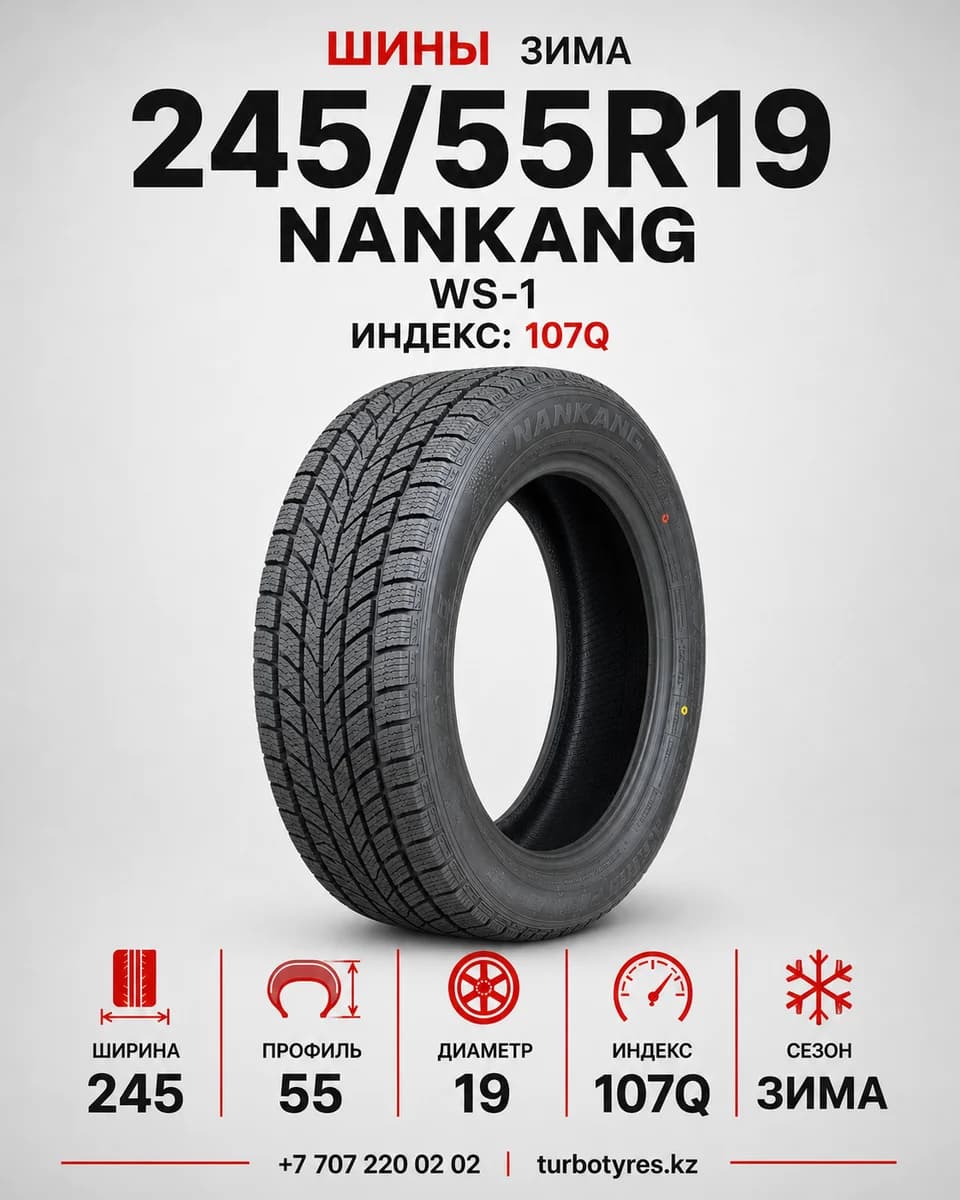 Nankang Nankang/ 245/55R19 107Q WS-1 CN Nankang 245/55 R19