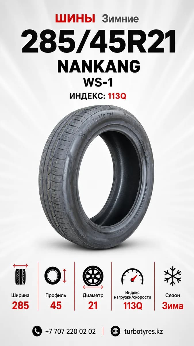Nankang Nankang/ 285/45R21/ WS-1 285/45 R21