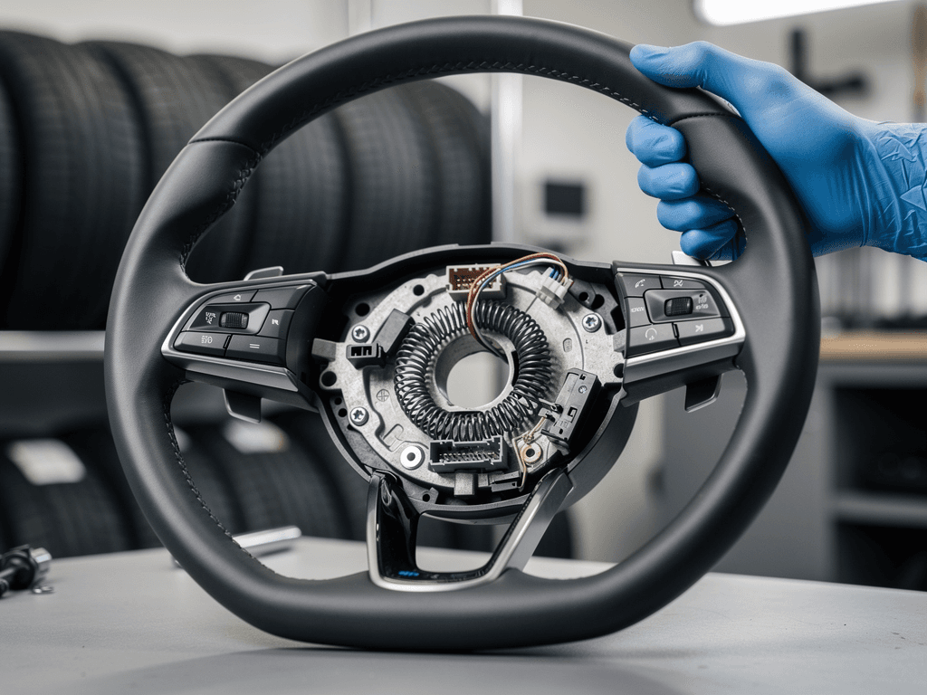 Подрулевой шлейф: причины поломки, ремонт и замена в 2026 - TURBO TYRES