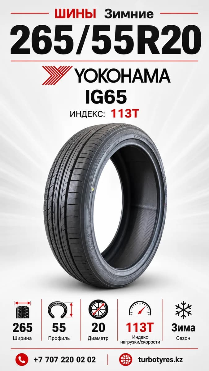 Yokohama Yokohama/ 265/55R20B3TIG65XLSTPI 265/55 R20